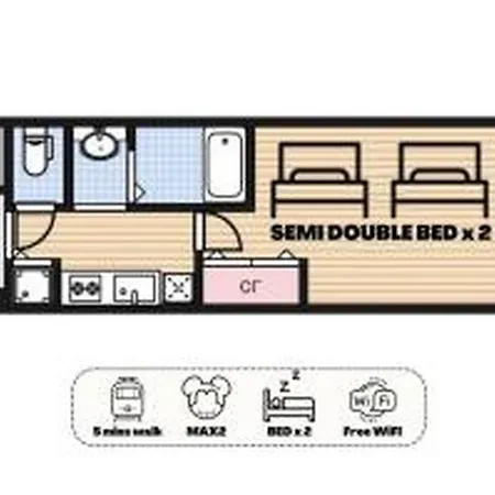 Yuki 1203 Apartment Osaka Exterior photo